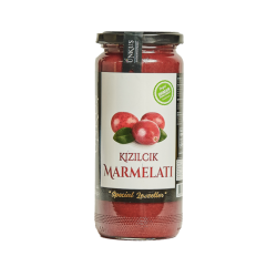ÜNKUŞ MARMELAT KIZILCIK 600 GR  ÜNKUŞ MARMELAT KIZILCIK 600 GR