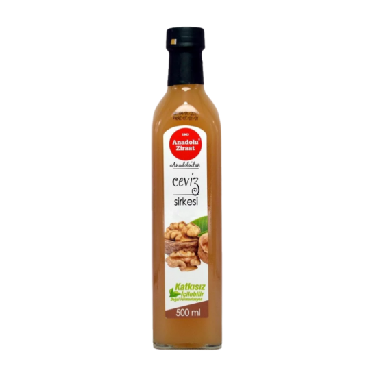 ANADOLU ZİRAAT CEVİZ SİRKESİ 500 ML 