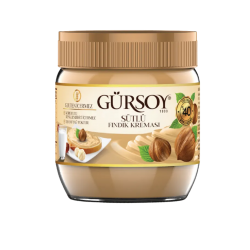 GÜRSOY SÜTLÜ FINDIK KREMASI 400 GR  GÜRSOY SÜTLÜ FINDIK KREMASI 400 GR