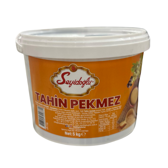 SEYİDOĞLU TAHİN PEKMEZ 5 KG SEYİDOĞLU TAHİN PEKMEZ 5 KG