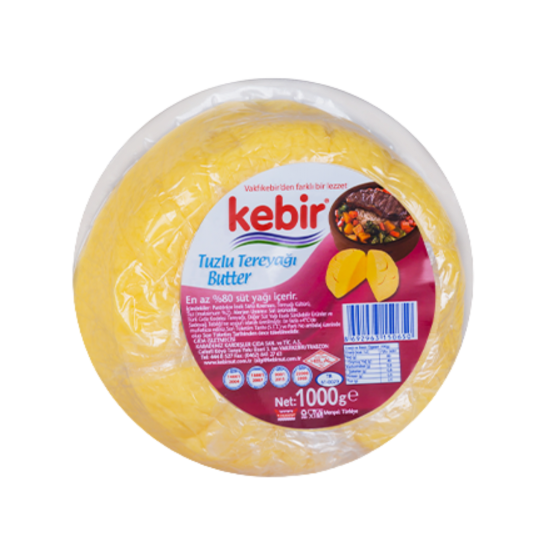KEBİR TEREYAĞ TOPAK 1000 GR 