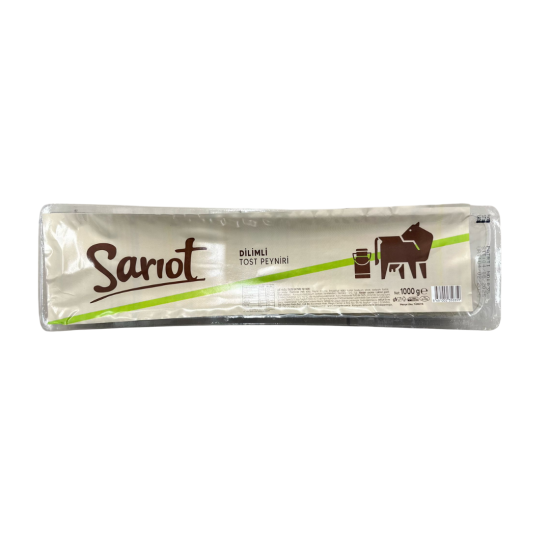 SARIOT TOST KAŞAR PEYNİRİ DİLİMLİ 1000 GR 
