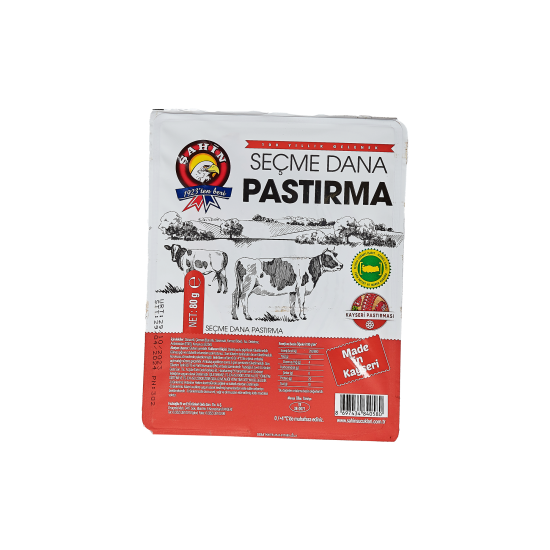 ŞAHİN PASTIRMA DİLİMLİ 80 GR 