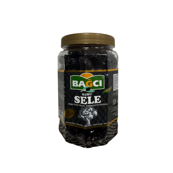 BAĞCI SİYAH ZEYTİN KURU SELE 700 GR