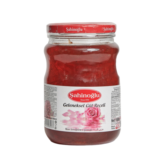 ŞAHİNOĞLU REÇEL GÜL  CAM  1500 GR 