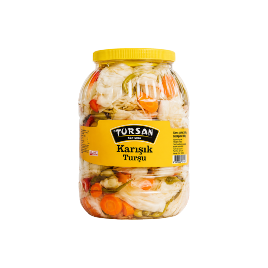 TURSAN TURŞU KARIŞIK PET  2500 GR 