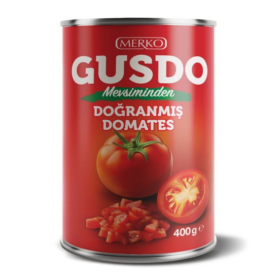MERKO GUSDO DOĞRANMIŞ DOMATES 4100 GR 