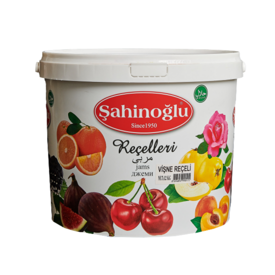 ŞAHİNOĞLU REÇEL VİŞNE DÖKME 12 KG 