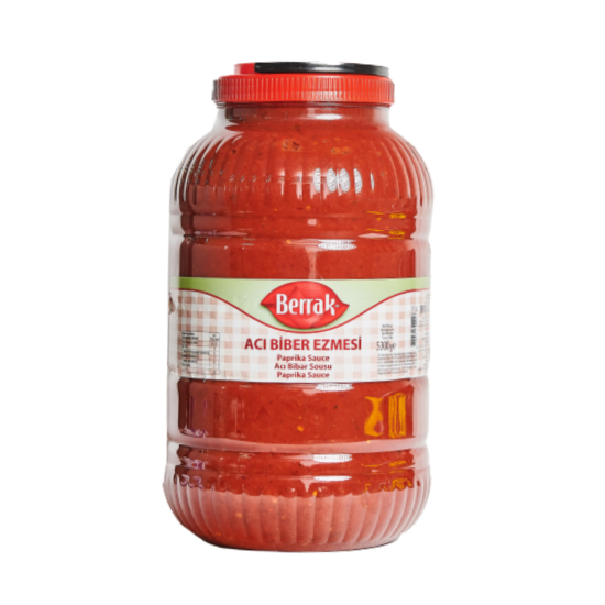 BERRAK SOS ACI BİBER PET 5 LT  BERRAK SOS ACI BİBER PET 5 LT