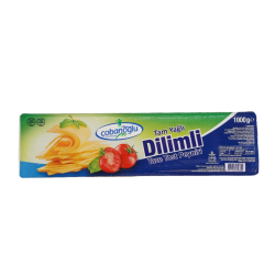 ÇOBANOĞLU KAŞAR PEYNİRİ DİLİMLİ 1000 GR 
