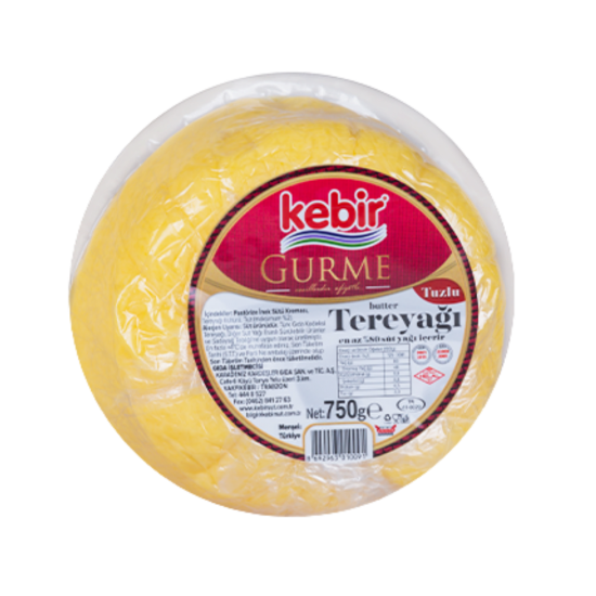 KEBİR TEREYAĞ TUZLU 750 GR 
