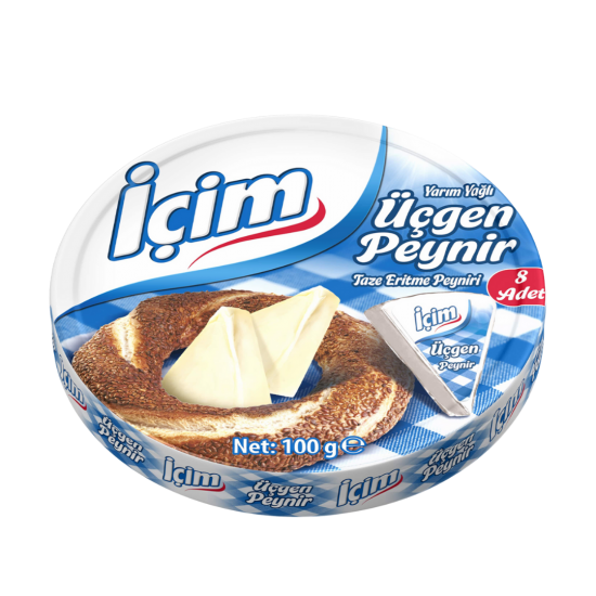 ÜLKER ÜÇGEN PEYNİR Y.YAĞLI 8 Lİ 100 GR 