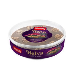 GÜVENBEY HELVA CEVİZLİ 400 GR  GÜVENBEY HELVA CEVİZLİ 400 GR
