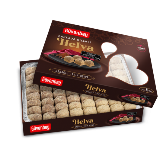GÜVENBEY HELVA SADE BAKLAVA DİLİM 5 KG 