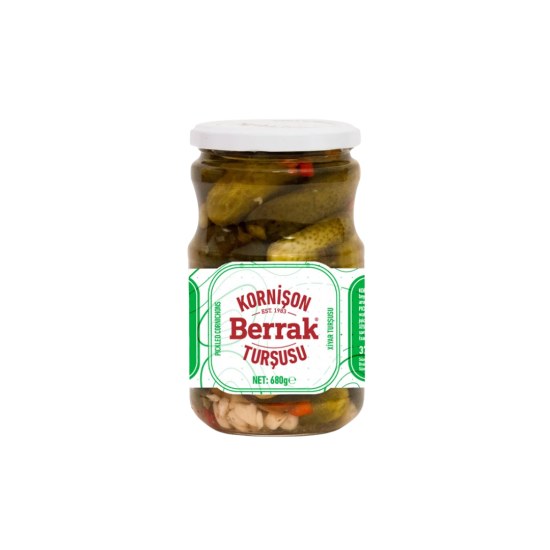 BERRAK TURŞU SALATALIK NO:1 680 ML 