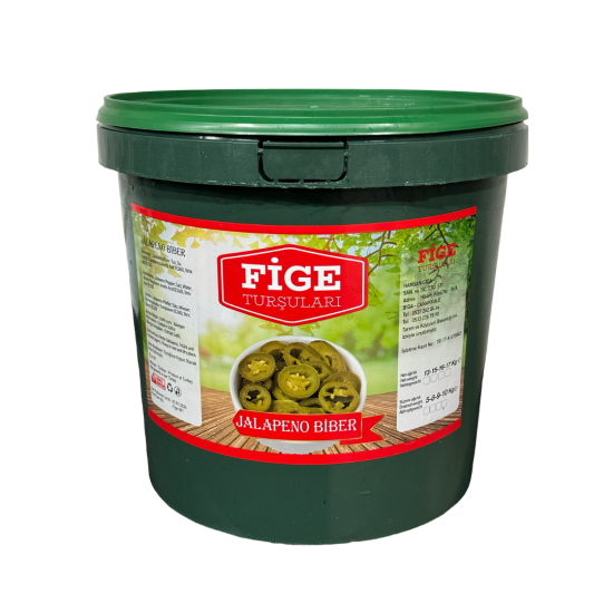 FİGE TURŞU JALAPONE BİBER KOVA 5 KG