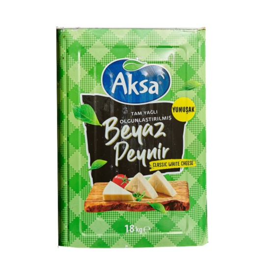 AKSA BEYAZ PEYNİR KLASİK İNEK YEŞİL RENK 18 KG