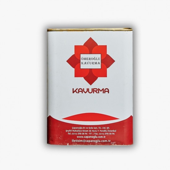 ÖMEROĞLU KAVURMA DANA RİZE TENEKE KG  ÖMEROĞLU KAVURMA DANA RİZE TENEKE KG