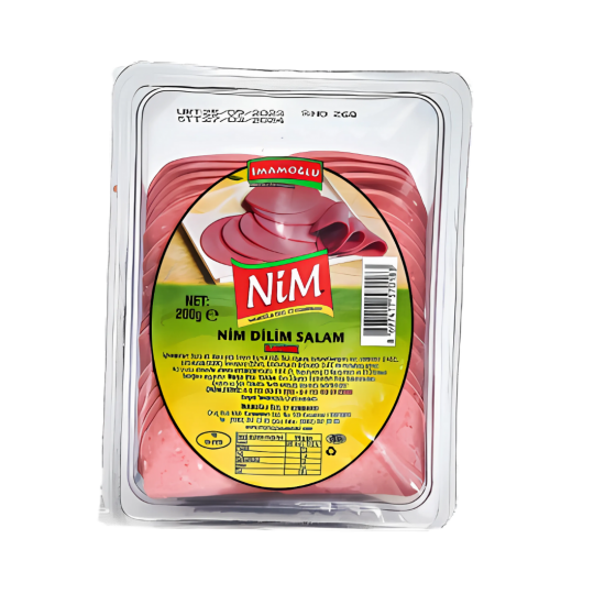 NİM  SALAM DANA DİLİMLİ 200 GR 