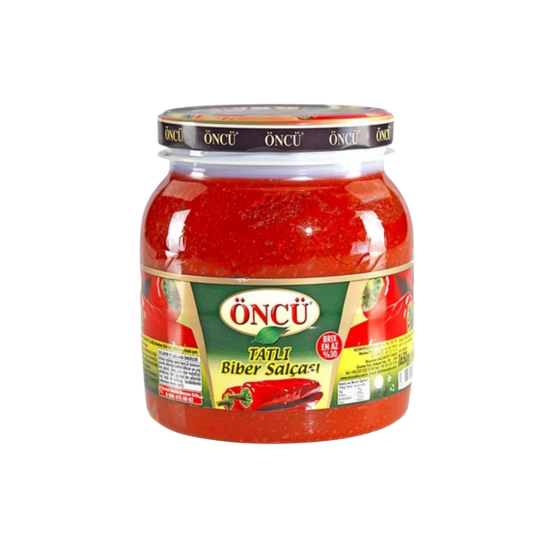 ÖNCÜ SALÇA BİBER TATLI 1650 GR  ÖNCÜ SALÇA BİBER TATLI 1650 GR