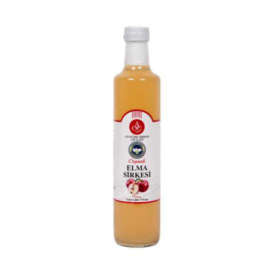 A.O.Ç ORGANİK ELMA SİRKESİ 500 ML 