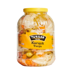 TURSAN TURŞU KARIŞIK PET  2500 GR  TURSAN TURŞU KARIŞIK PET  2500 GR