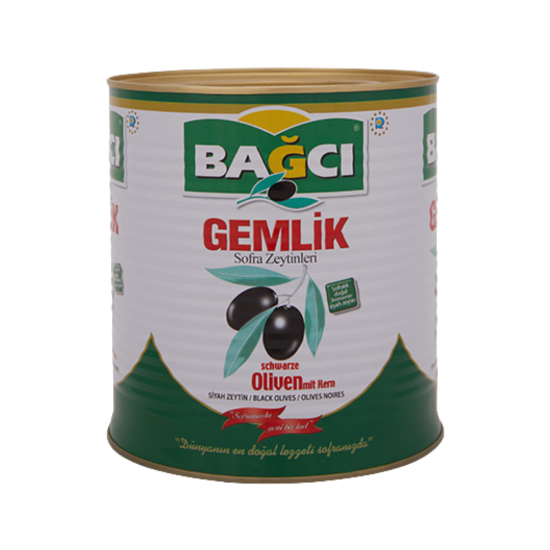 BAĞCI SİYAH ZEYTİN SÜPER 4 KG  BAĞCI SİYAH ZEYTİN SÜPER 4 KG