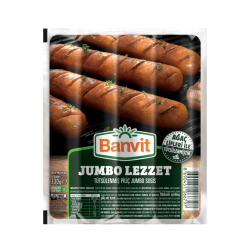 BANVİT SOSİS PİLİÇ JUMBO TÜTSÜ.330 GR*8 -İADESİZ 