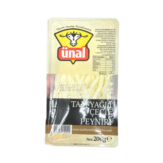 ÜNAL ÇEÇİL PEYNİR 200 GR 