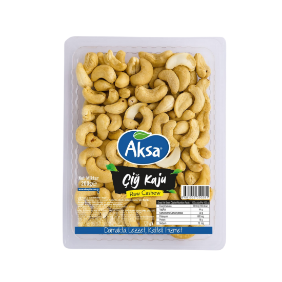 AKSA KY. ÇİĞ KAJU 200 GR 