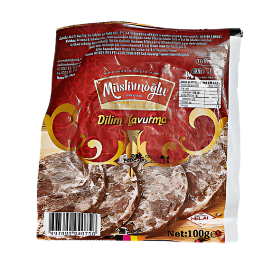 MÜSLÜMOĞLU KAVURMA DANA DİLİMLİ 100 GR 
