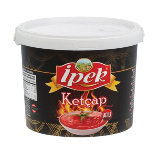 İPEK KETÇAP ACI KOVA 9 KG  İPEK KETÇAP ACI KOVA 9 KG