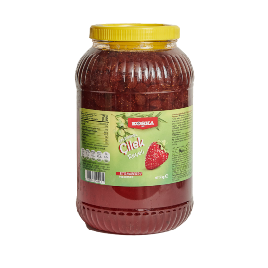 KOSKA REÇEL ÇİLEK BİDON 5 KG 