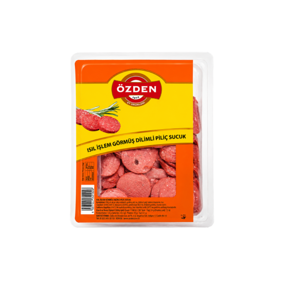 ÖZDEN PİLİÇ SUCUK DİLİMLİ 300 GR 