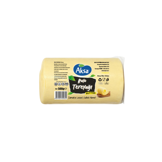AKSA TEREYAĞI RULO 500 GR 