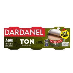 DARDANEL TON BALIĞI ZEYTİNYAĞLI 3 LÜ 75 GR  DARDANEL TON BALIĞI ZEYTİNYAĞLI 3 LÜ 75 GR