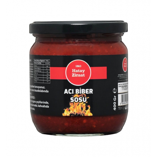HATAY ZİRAAT SOS ACI BİBER 400 GR 