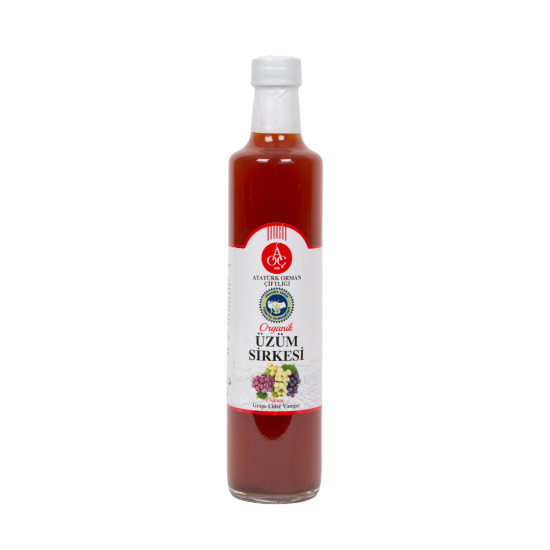 A.O.Ç ORGANİK ÜZÜM SİRKESİ 500 ML 