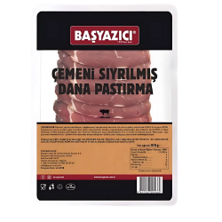 BAŞYAZICI PASTIRMA DİLİM SEÇME 100 GR * 20
