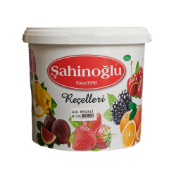 ŞAHİNOĞLU REÇEL GÜL DÖKME 12 KG  ŞAHİNOĞLU REÇEL GÜL DÖKME 12 KG