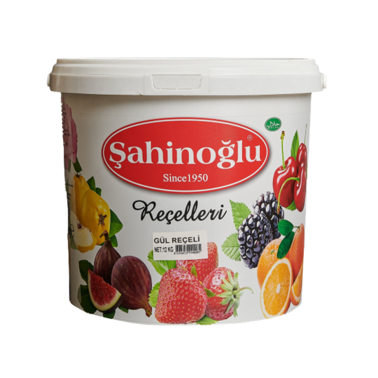 ŞAHİNOĞLU REÇEL GÜL DÖKME 12 KG 