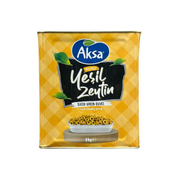 AKSA YEŞİL ZEYTİN DİLİMLİ 8 KG  AKSA YEŞİL ZEYTİN DİLİMLİ 8 KG