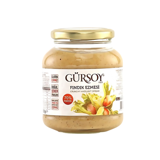 GÜRSOY FINDIK EZMESİ 320 GR  GÜRSOY FINDIK EZMESİ 320 GR
