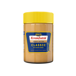 GOLD FISTIK KREM CLASSİC ŞEKER İLAVESİZ 340 GR  GOLD FISTIK KREM CLASSİC ŞEKER İLAVESİZ 340 GR