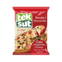 TEKSÜT MOZZARELLE RENDE PEYNİR 200 GR  TEKSÜT MOZZARELLE RENDE PEYNİR 200 GR