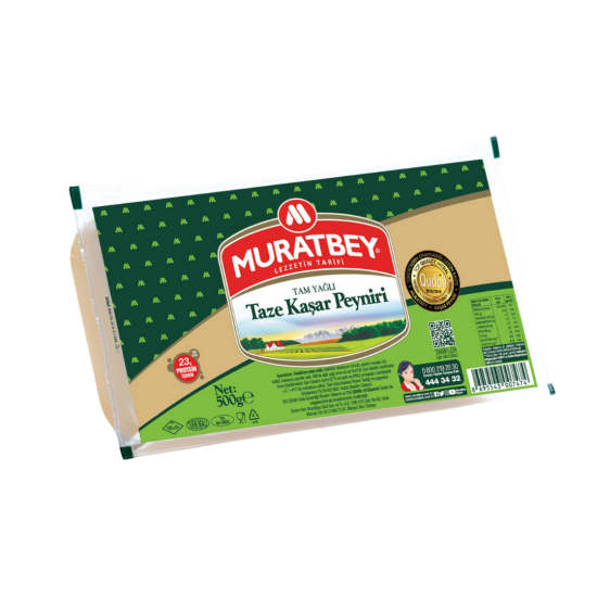MURATBEY TAZE KAŞAR PEYNİR 500 GR 