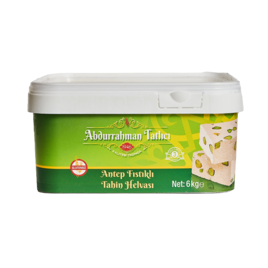 A.TATLICI HELVA FISTIKLI TAVA 6 KG  A.TATLICI HELVA FISTIKLI TAVA 6 KG