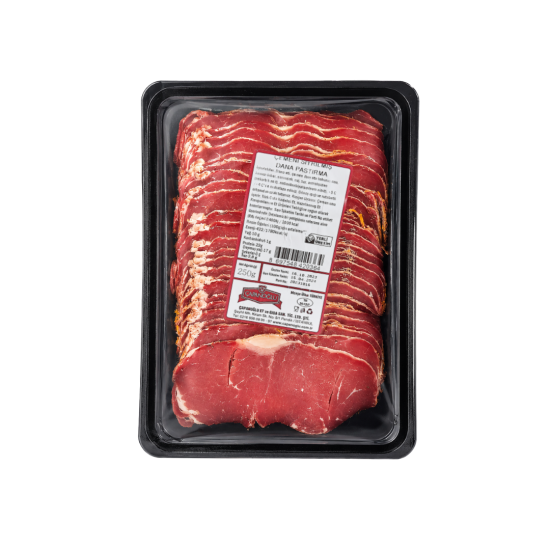ÇAPANOĞLU PASTIRMA DİLİMLİ SIRALI 250 GR 