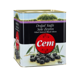 CEM SİYAH ZEYTİN YAĞLI SELE ( 201-230 ) 10 KG CEM SİYAH ZEYTİN YAĞLI SELE ( 201-230 ) 10 KG