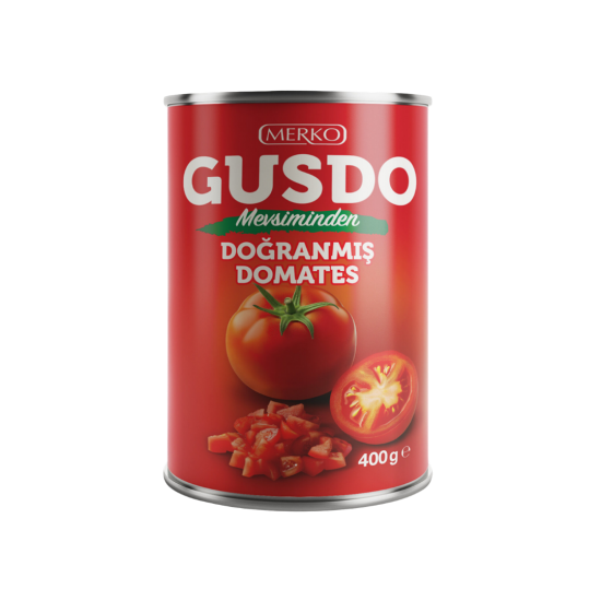 MERKO GUSDO DOĞRANMIŞ DOMATES 4100 GR 